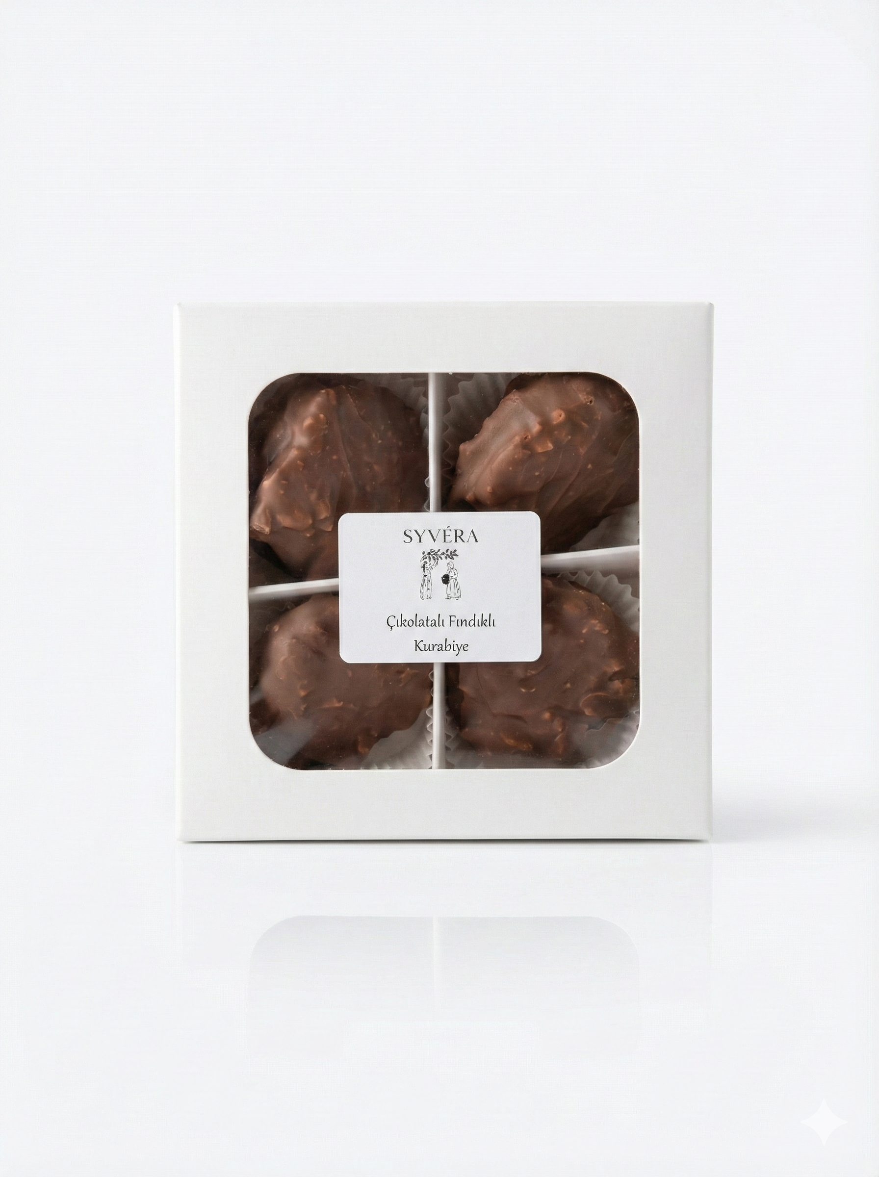 Belçika Çikolatalı Fındıklı Kurabiye
