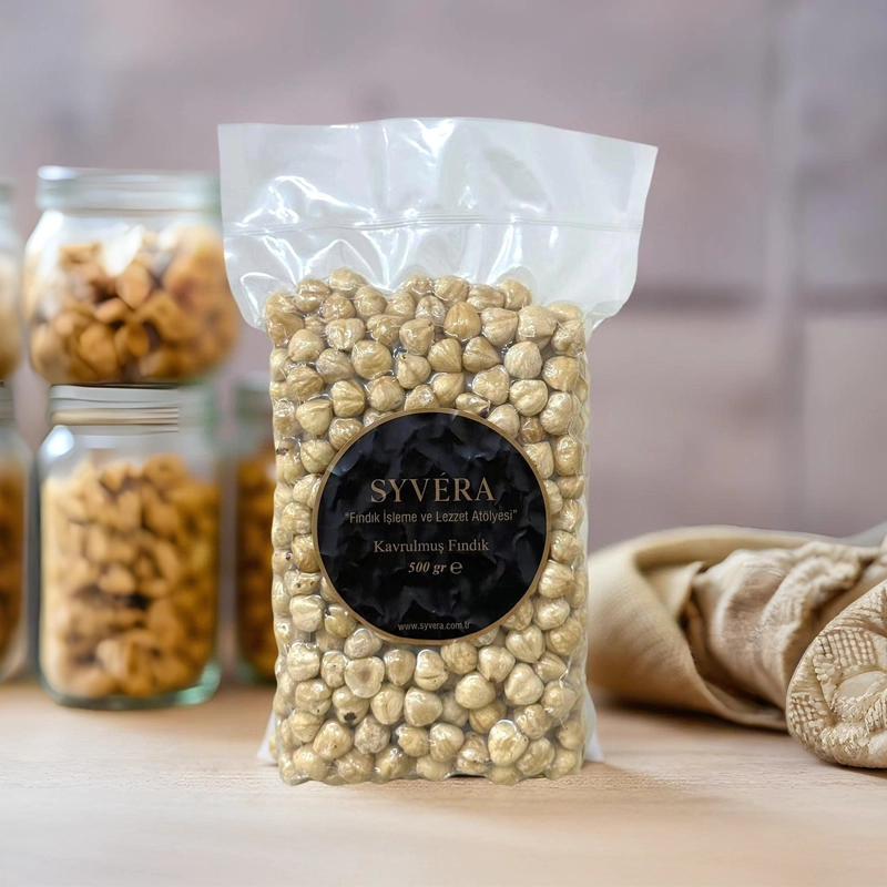 Kavrulmuş İç Fındık 500g Vakum Paket